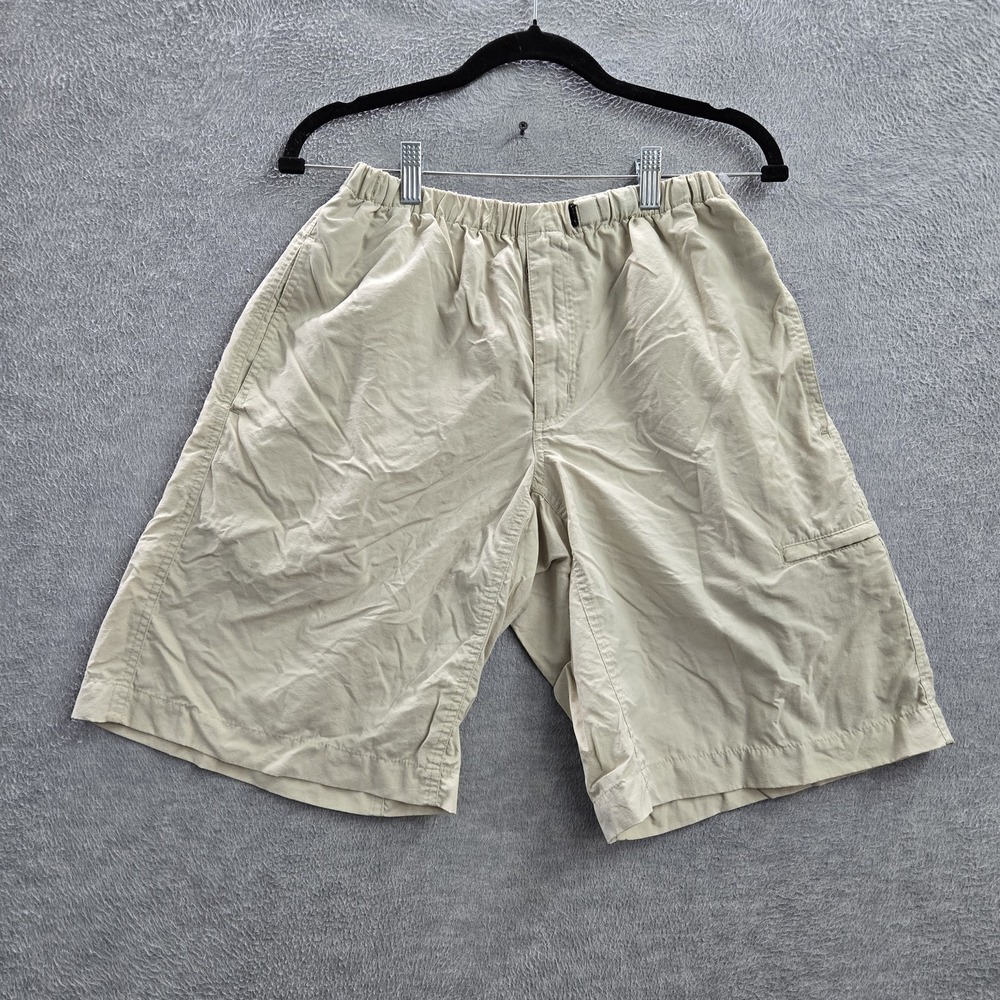 Patagonia Men Shorts XS Brown Nylon Gorpcore Zipper 10" Inseam READ